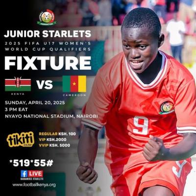 Kenya vs Cameroon Tickets Now Available!